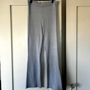 Women's Baby Blue Aerie cozy knit lounge pants